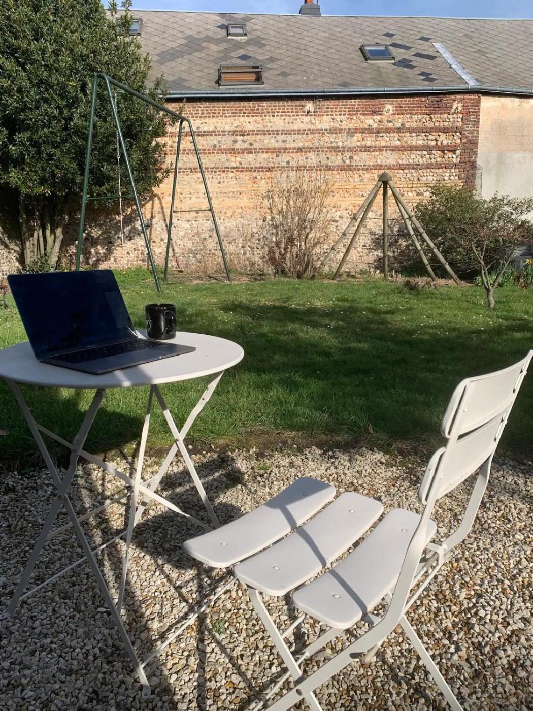 Appartement Spacieux Et Elegant Avec Jardin Montivilliers Luaran gambar